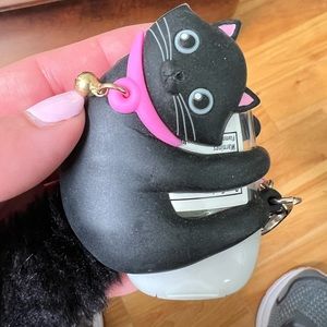 Bath And Body Works PocketBac Jasper Black Cat and Mouse Holder